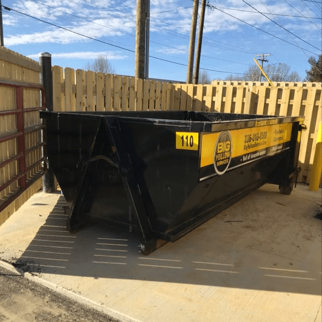 Dumpster Rental Trinity Street Thomasville, NC 27360 12yard