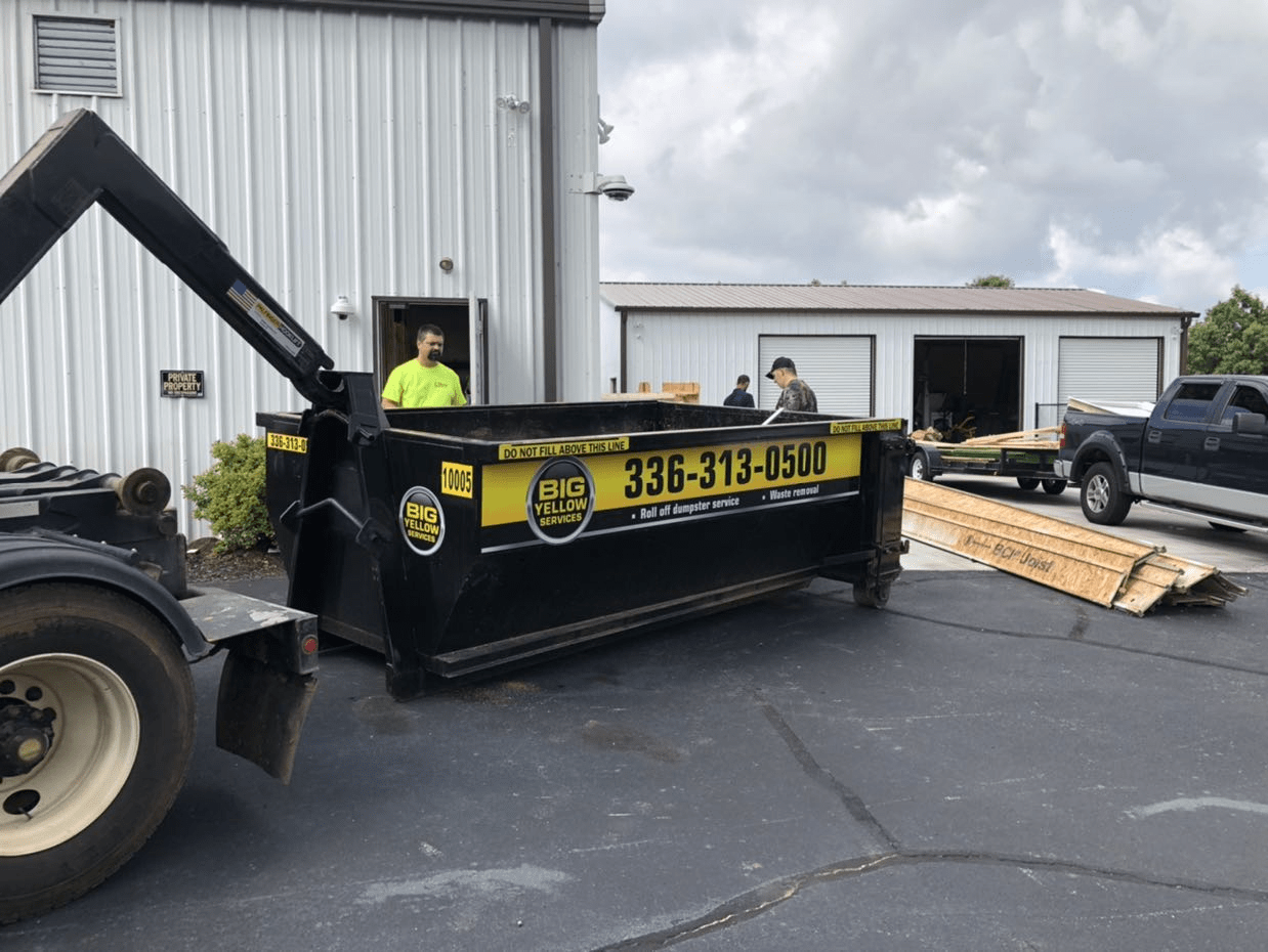 Clemmons NC Dumpster Rental Construction Material 04 11 2026