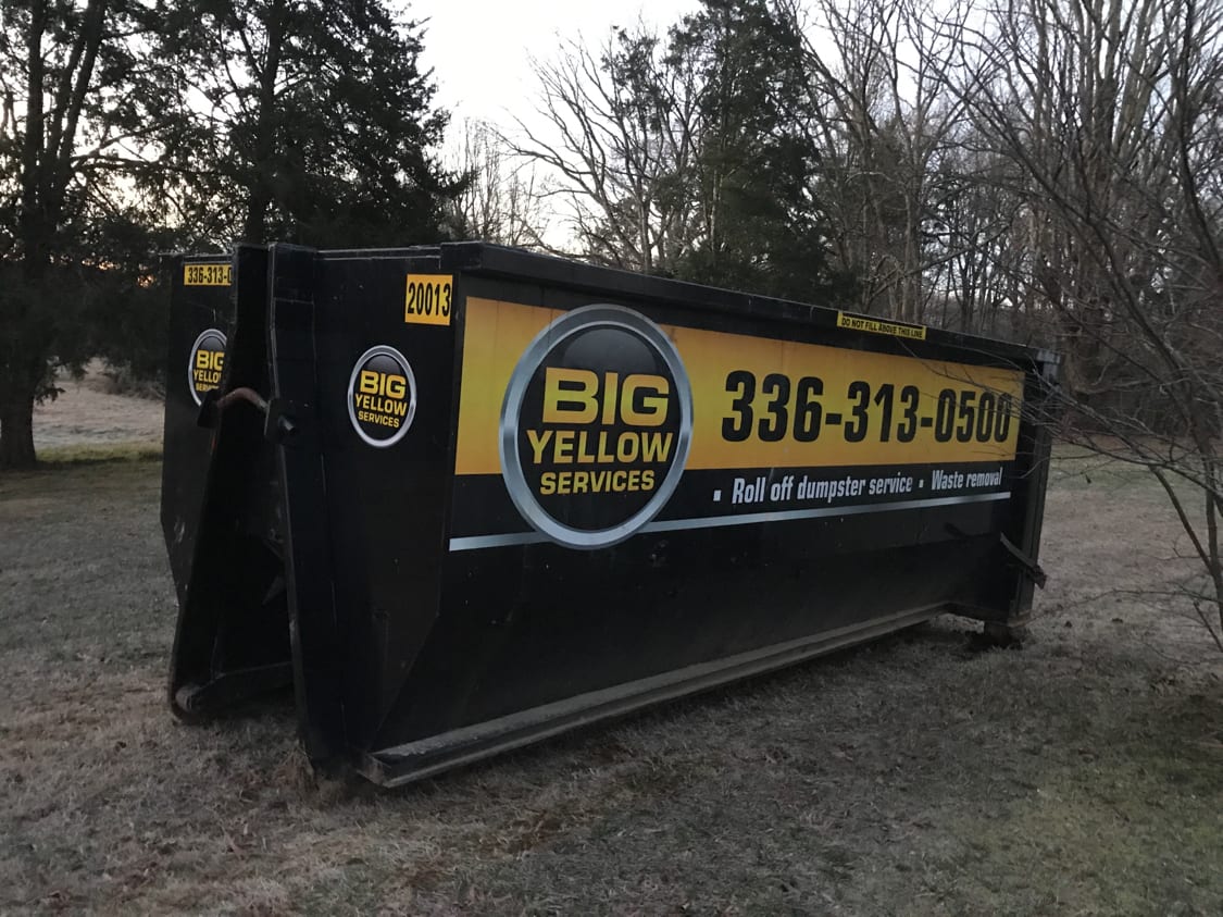 Colfax, NC Dumpster Rental Services 27235 Bobby Lane