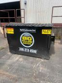 Burlington NC 4 Yard Commercial Front Load Dumpster delivered to retail store